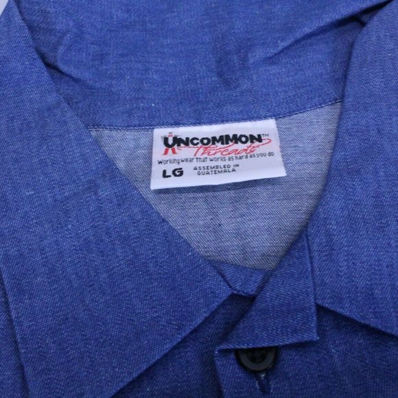 Unisex 5 Button Restaurant Utility Short Sleeve - Picture 6 of 7